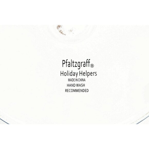 Pfaltzgraff Collectibles Hand Painted 4Pc Holiday Helpers Table Set - Picture 10 of 11